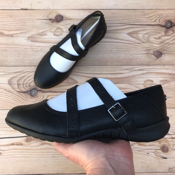 Hush Puppies Lima Bria Black Leather - Picture 2 of 16